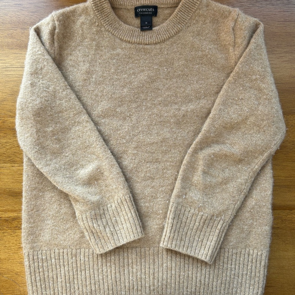 Crewcuts cashmere crewneck